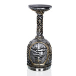 Mug à café et bière 3D Crâne Viking, Crâne, Bière, Vin, Cadeau, Acier inoxydable, Tasse décorative de Chevalier pour Homme, Calice, Mug