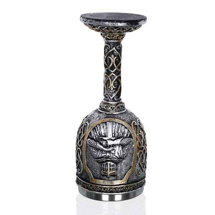 Mug à café et bière 3D Crâne Viking, Crâne, Bière, Vin, Cadeau, Acier inoxydable, Tasse décorative de Chevalier pour Homme, Calice, Mug