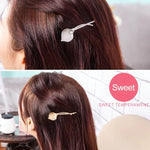 2 pinces à cheveux de mariée tendance, barrettes à fleurs, épingles à cheveux en perles et feuilles métalliques solides