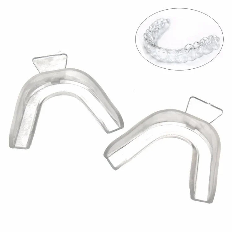 10 pièces plateaux thermoformés transparents faits maison pour blanchiment des dents