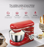 Robot pâtissier, Robot de cuisine avec bol mélangeur et couvercle anti-projections