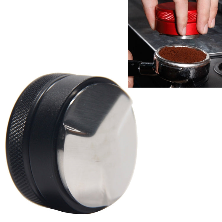 Dispositif de remplissage plat pour poudre de café en acier inoxydable Macaron, plat, trois pulpes, fileté