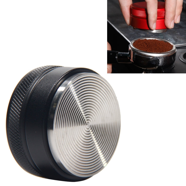Dispositif de remplissage plat pour poudre de café en acier inoxydable Macaron, plat, trois pulpes, fileté