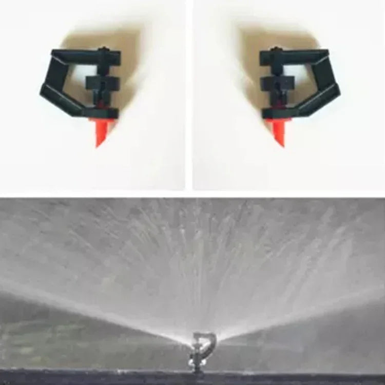 10 pièces accessoires micro-irrigation goutte à goutte avec interface filetée pour arroseur rotatif à 360 degrés, interface filetée pour arroseur