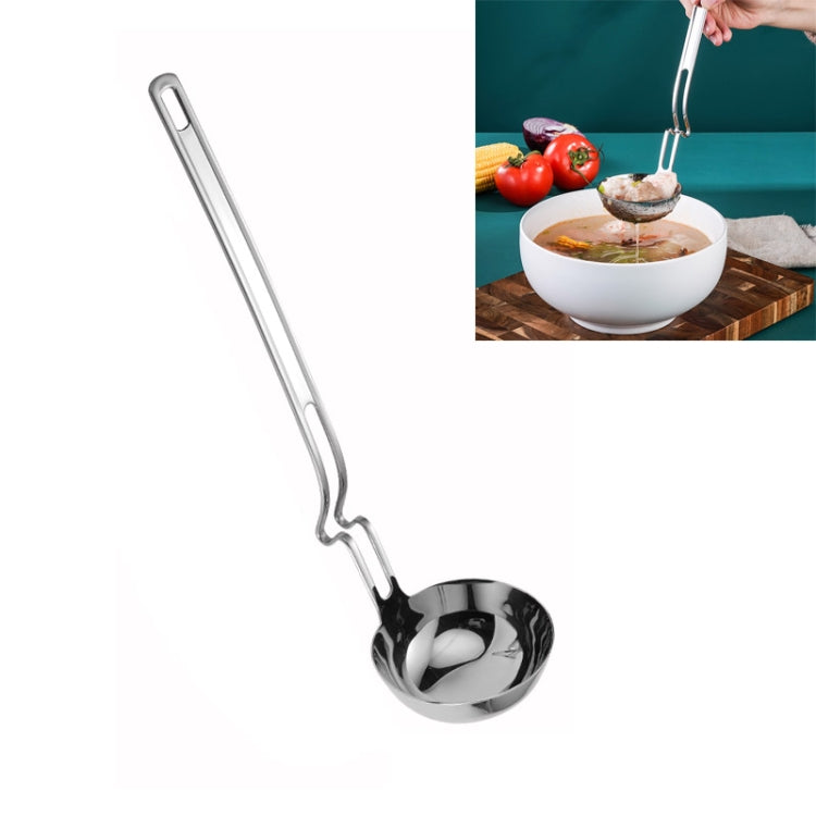 Cuillère murale suspendue créative en acier inoxydable pour hot pot, cuillère à pêche, cuillère à bouillie, cuillère à soupe, écumoire
