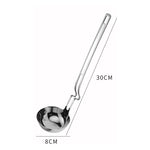 Cuillère murale suspendue créative en acier inoxydable pour hot pot, cuillère à pêche, cuillère à bouillie, cuillère à soupe, écumoire