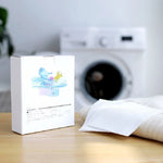 120 PCS / 5 boîtes de film d'absorption des couleurs anti-dégorgement, film de lessive anti-décoloration, 5 boîtes