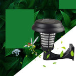 Lampe anti-moustiques solaire murale