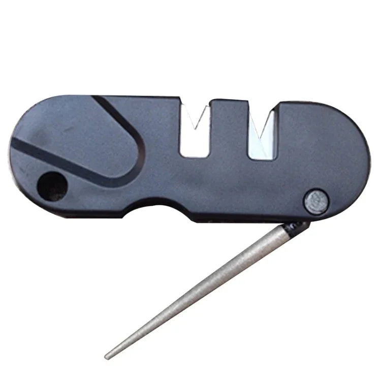 Aiguiseur de couteaux multifonction portable pour extérieur, outil EDC, aiguiseur de couteaux