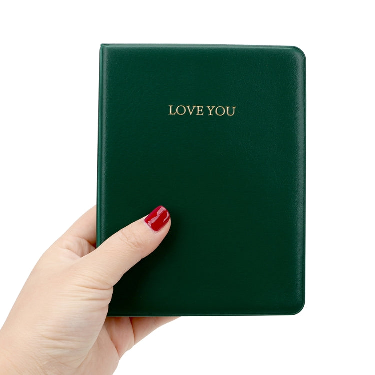 LOVEYOU Mots Couverture Standard Mini Album Photo, 3 pouces 64 Feuilles, 5 pouces 32 Feuilles
