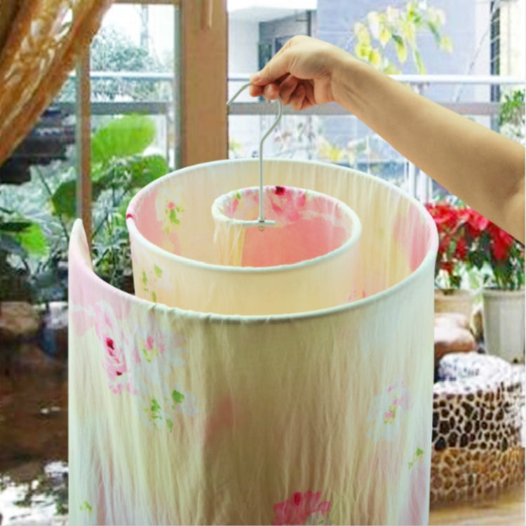 Séchoir à linge spirale rotatif et multifonctionnel pour balcon, Séchoir à linge spirale