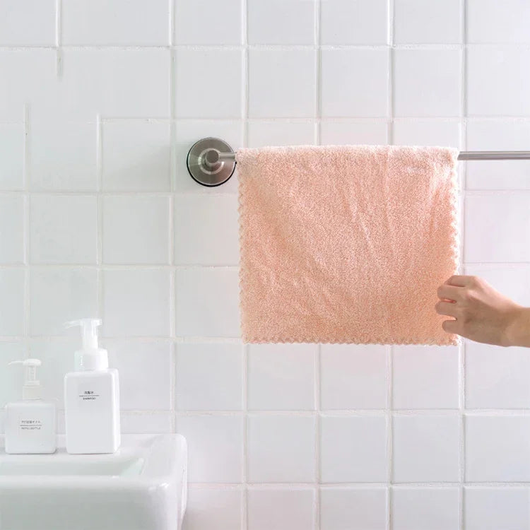 Petite serviette visage en microfibre super absorbante pour salle de bain
