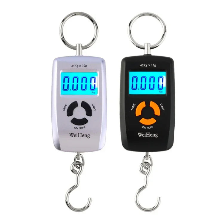 Balance électronique portable LCD haute précision 45kg x 5g avec rétroéclairage, 45kg x 10g
