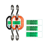 Pèse-bagage électronique numérique portable en acier inoxydable, 150 kg, couleur aléatoire, 150 kg x 100 g