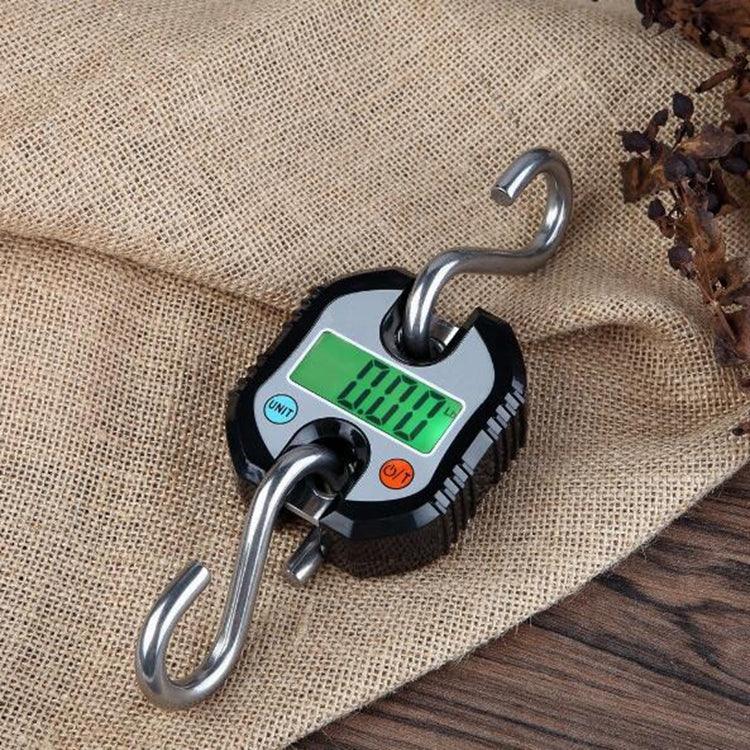 Pèse-bagage électronique numérique portable en acier inoxydable, 150 kg, couleur aléatoire, 150 kg x 100 g