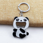 Ouvre-bouteille décapsuleur en forme d'animal de dessin animé, pendentif porte-clés Panda, ouvre-bouteille décapsuleur en forme d'animal