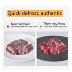 Plaque de conduction thermique pour cuisinière à gaz, plaque de décongélation rapide de cuisine, plaque de conduction thermique anti-brûlure pour casseroles, noire, 24cm, 28cm