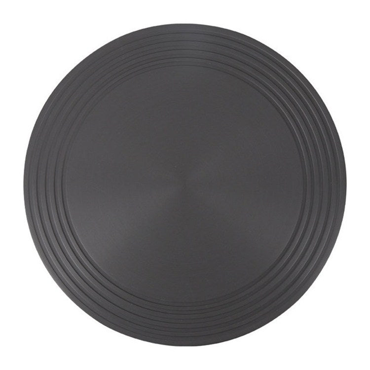 Plaque de conduction thermique pour cuisinière à gaz, plaque de décongélation rapide de cuisine, plaque de conduction thermique anti-brûlure pour casseroles, noire, 24cm, 28cm