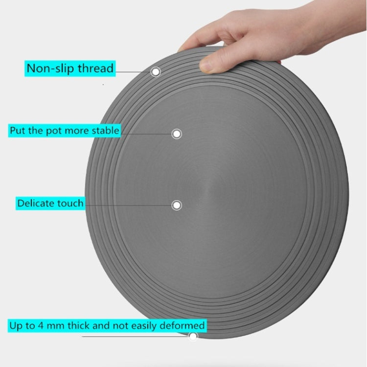 Plaque de conduction thermique pour cuisinière à gaz, plaque de décongélation rapide de cuisine, plaque de conduction thermique anti-brûlure pour casseroles, noire, 24cm, 28cm