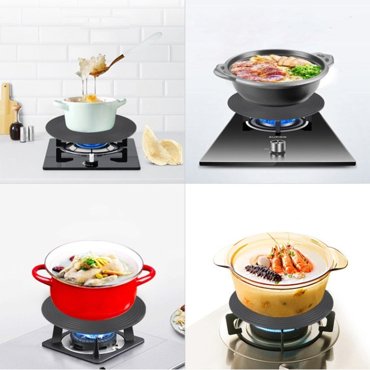 Plaque de conduction thermique pour cuisinière à gaz, plaque de décongélation rapide de cuisine, plaque de conduction thermique anti-brûlure pour casseroles, noire, 24cm, 28cm