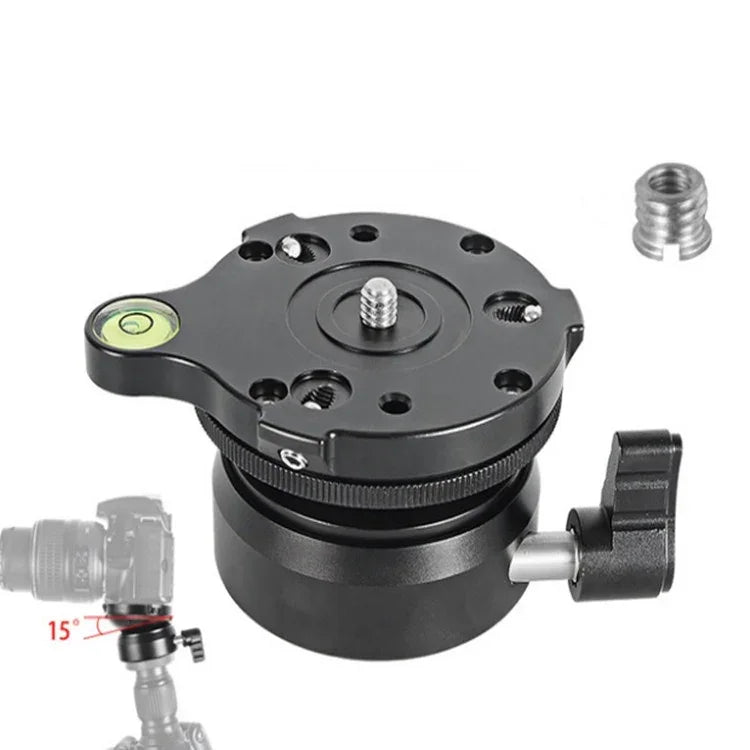 Base de réglage horizontal universelle BENXIN DY-60N pour appareils photo reflex panoramiques, base hémisphérique, 1/4 pouce