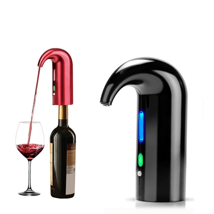 Décanteur de vin rouge rechargeable par USB, décanteur de vin intelligent rapide, blanc, noir, rouge