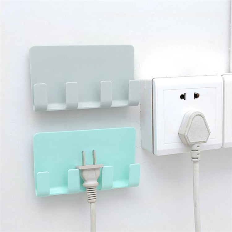 Support mural pratique pour téléphone portable avec adhésif puissant et crochets