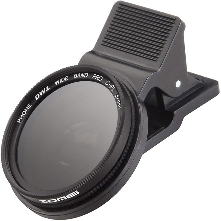 Filtre d'appareil photo ZOMEI 37MM CPL Polarisant pour objectif externe de téléphone portable, 37MM