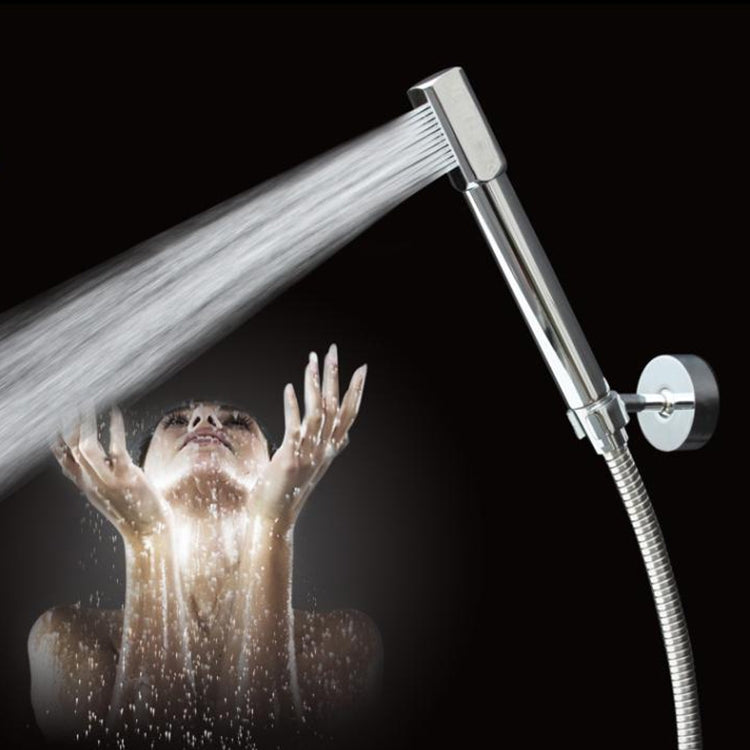 Pommeau de douche rond en cuivre pur chromé pour salle de bain, douchette à main ronde
