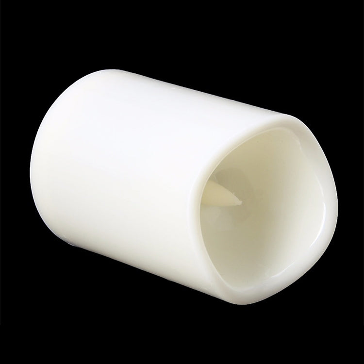 Bougie électronique LED cylindrique de simulation, pour mariage, 15x7.5cm, 10x7.5cm, 7.5x7.5cm, 7.5x7.5cm avec télécommande, 10x7.5cm avec télécommande, 15x7.5cm avec télécommande