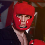 Casque d'entraînement ajustable pour combat adulte WANSDA WSD001, équipement de protection boxe