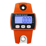 Balance électronique de poche LCD portable à crochet en acier inoxydable de 300 kg x 100 g, 300 kg x 100 g