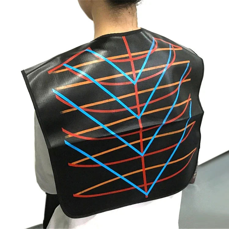 Châle de teinture pour cheveux, tissu imperméable, épaississant, cuit au four, fournitures de coiffure, livraison de couleur aléatoire