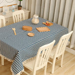 Nappe de table en coton décorative, 60x90cm, 100x140cm, 140x140cm, 140x180cm, 140x200cm, 140x220cm, 70x70cm