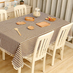 Nappe de table en coton décorative, 110x140cm, 90x90cm, 120x160cm, 120x120cm