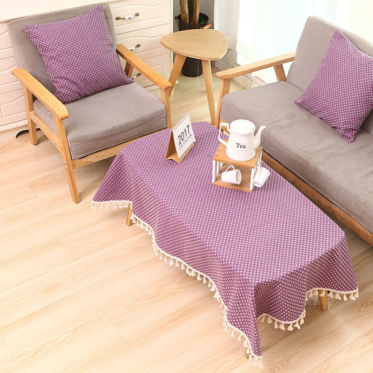 Nappe de table en coton décorative, 110x140cm, 90x90cm, 120x160cm, 120x120cm