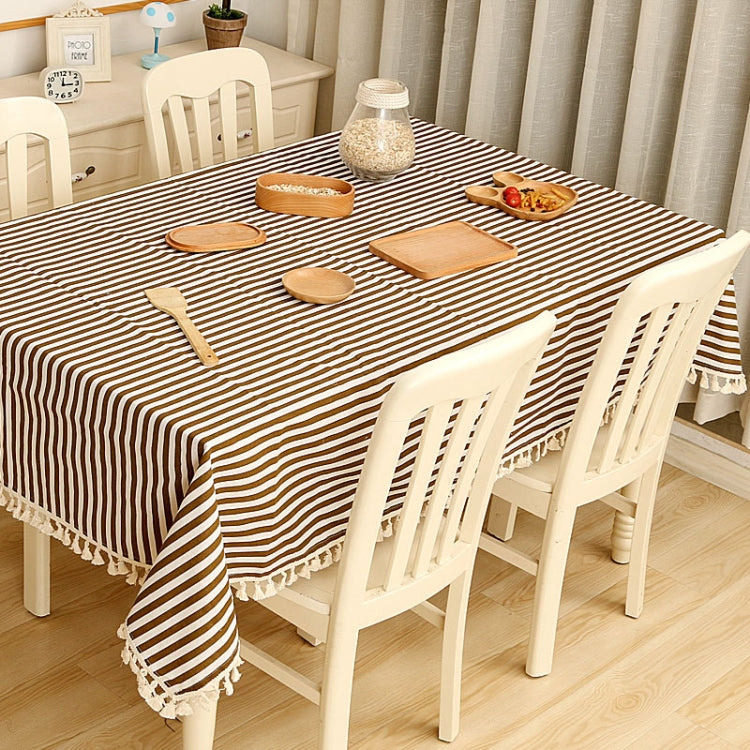 Nappe de table en coton décorative, 110x140cm, 90x90cm, 120x160cm, 120x120cm
