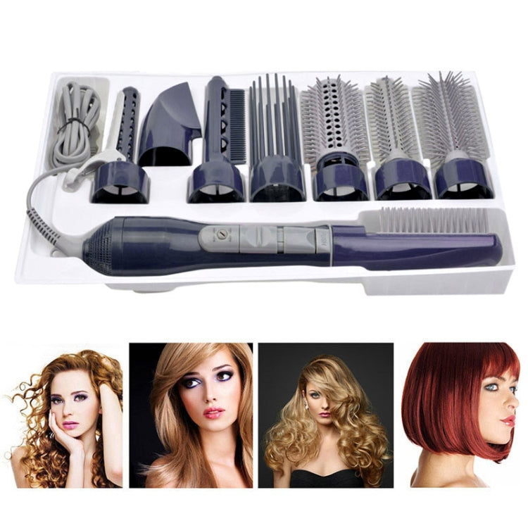 Sèche-cheveux professionnel 8 en 1 avec peigne pour hôtel et voyage - Sèche-cheveux puissant