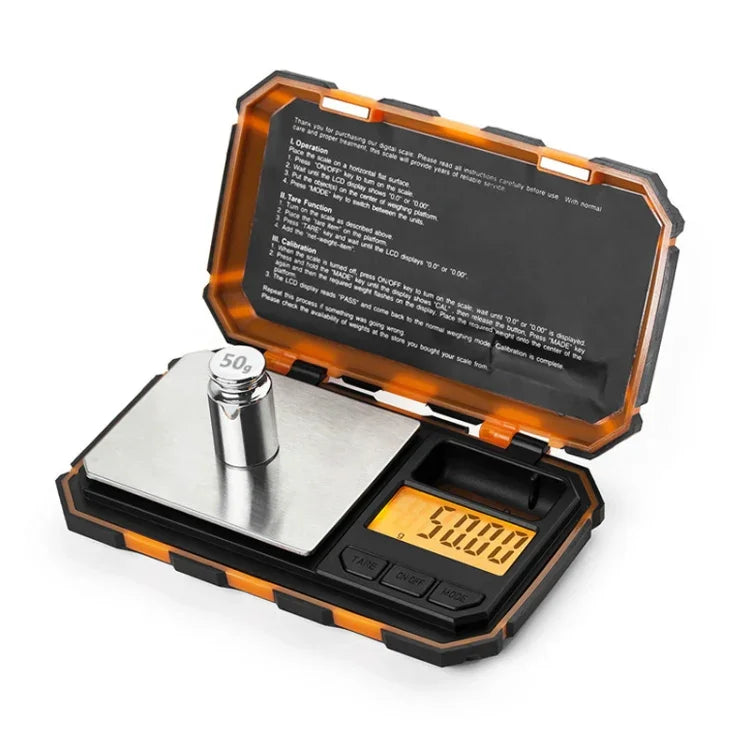 Balances numériques mini précises pour bijoux en or et argent sterling, Version anglaise 200g/0,01g