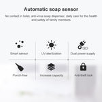 Distributeur de savon à induction automatique 1000ML Distributeur de savon sans contact anti-virus, Type mousse 1000ML, Type liquide 1000ML, Type spray 1000ML