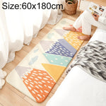 Tapis antidérapant en imitation cachemire d'agneau pour canapé, chambre à coucher ou chevet, motif dessin animé, 40×120 cm, 60×160 cm, 60×180 cm