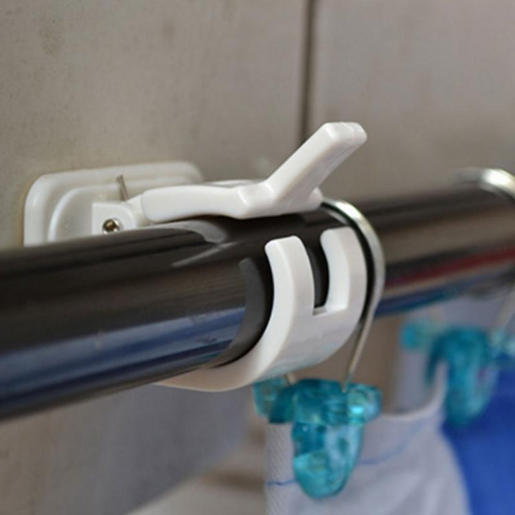 Clip d'extrémité de cintre, clip de suspension de rideau de douche, clip de suspension