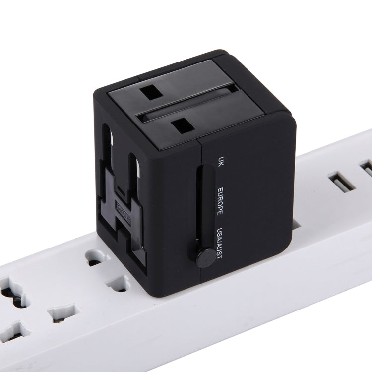 Chargeur Adaptateur Prise Double USB 5V 2,1A, Prise UK / EU / US / AU, 5V 2,1A
