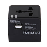 Chargeur Adaptateur Prise Double USB 5V 2,1A, Prise UK / EU / US / AU, 5V 2,1A