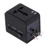 Chargeur Adaptateur Prise Double USB 5V 2,1A, Prise UK / EU / US / AU, 5V 2,1A