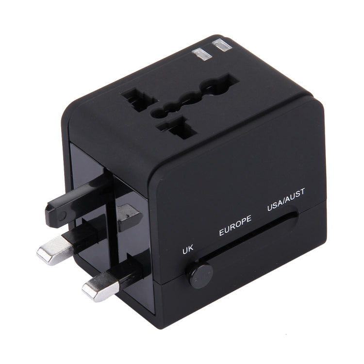 Chargeur Adaptateur Prise Double USB 5V 2,1A, Prise UK / EU / US / AU, 5V 2,1A