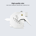 Jauge d'inspection de soudure en acier inoxydable HJC40B Règle de mesure, HJC40B