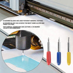 50 pièces Outils de sculpture tranchants et durables 30/45/60 degrés, Outils de sculpture