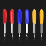 50 pièces Outils de sculpture tranchants et durables 30/45/60 degrés, Outils de sculpture