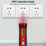 Testeur de Tension AC LED WINTACT WT3010 Stylo Détecteur Sans Contact 12-1000V, WINTACT WT3010